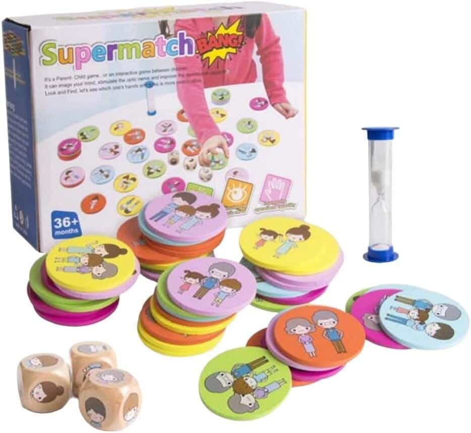Alsafwa W37-46 Super Match Skill Development Toy - Multicolor
