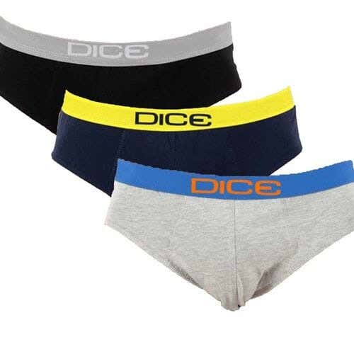 Dice Men's Boxer Briefs Set, 3 Pieces