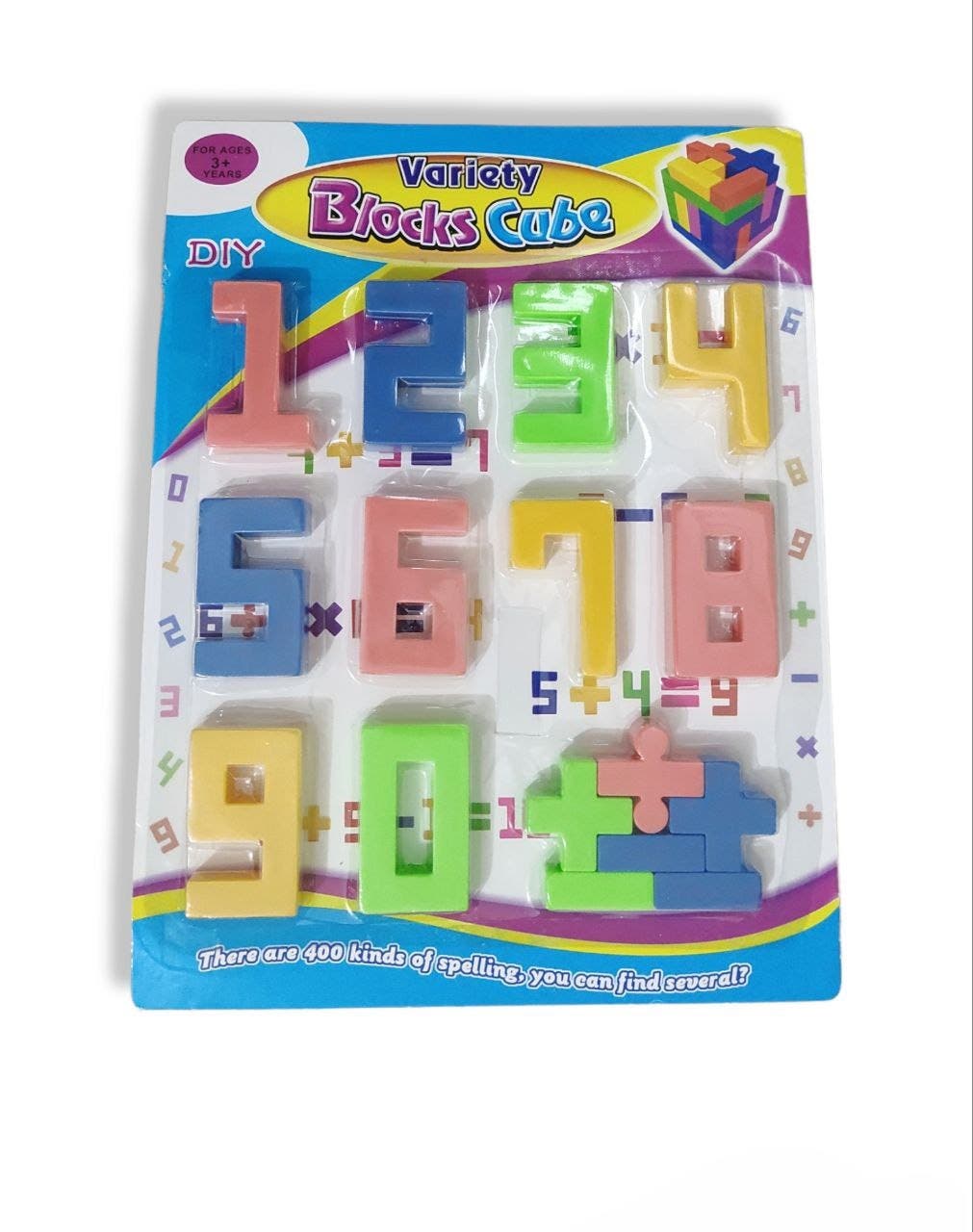 Alsafwa W53-28 Plastic Number Toys for Unisex Children - Multicolor