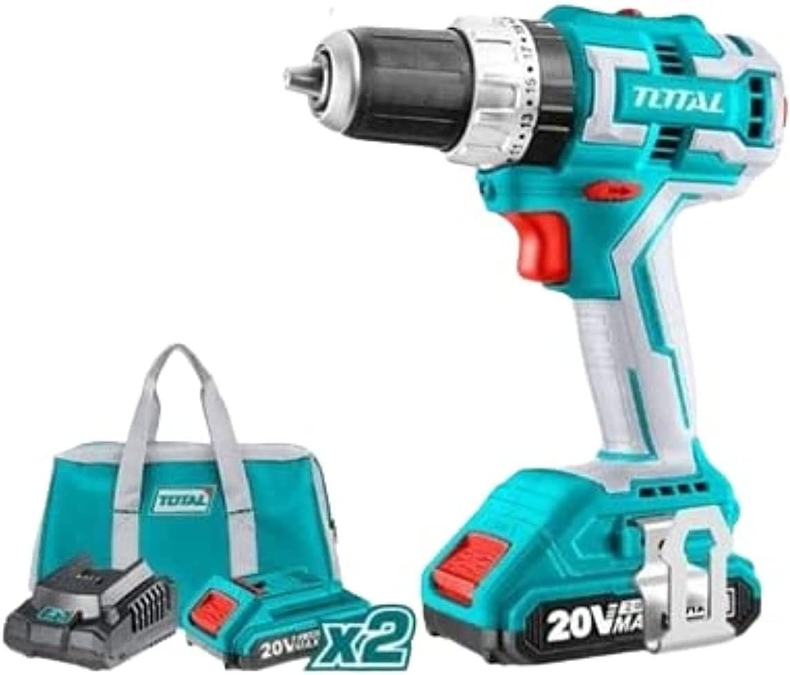 Total TIDLI20608 Li-ion Brushless Impact Drill - Multicolor