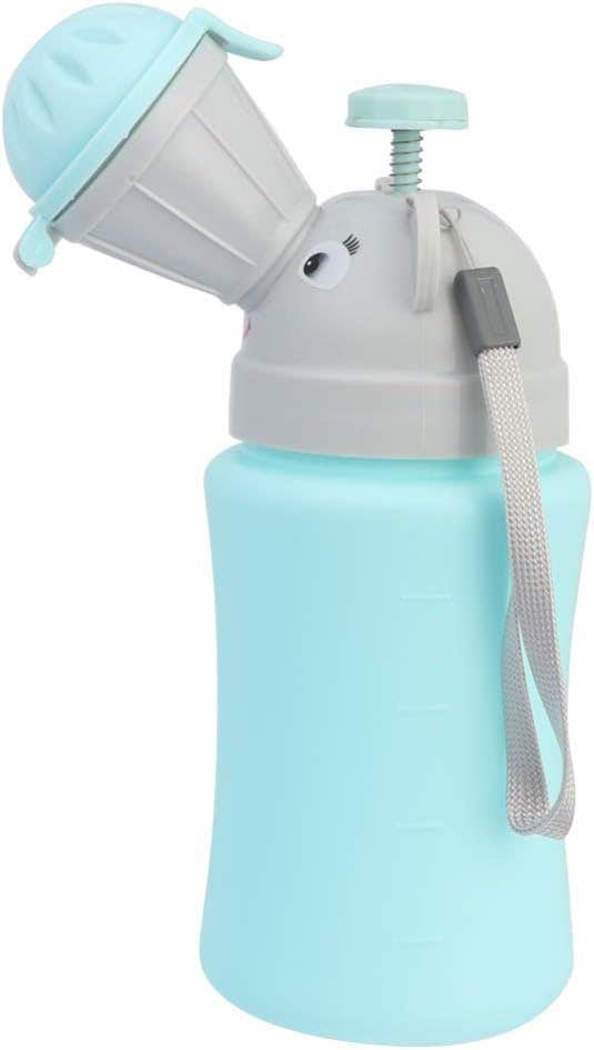 Toyandona Portable Design Plastic Portable Urinal for Kids - Blue Grey