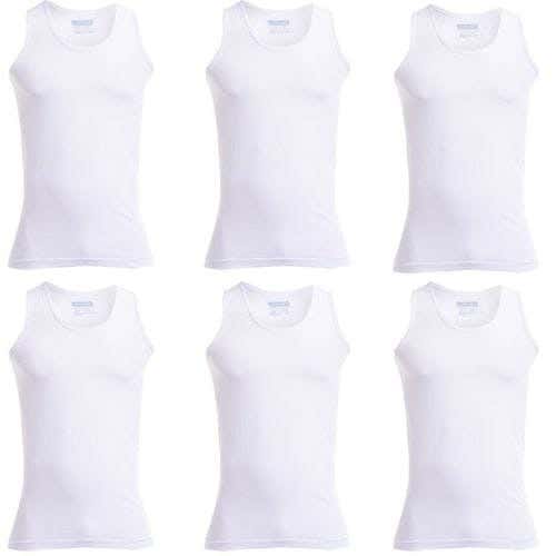 Emperor Men's 6-Piece Undershirt Set