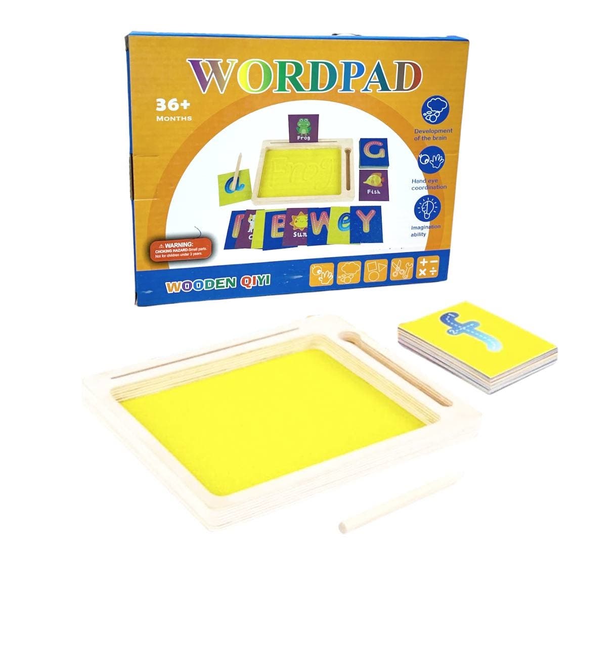 Alsafwa W53-72 Smart Letters Board Toy for Unisex Children - Multicolor