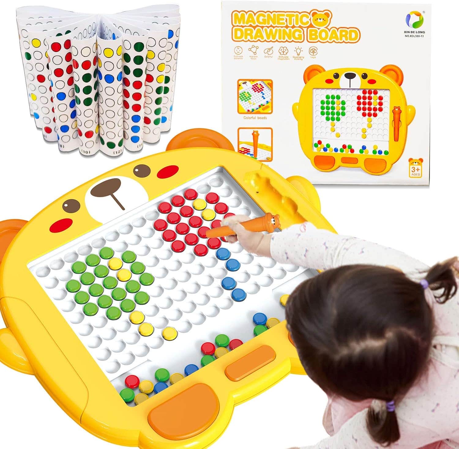 Hummigoo Magnetic Design Drawing Board - Multicolor