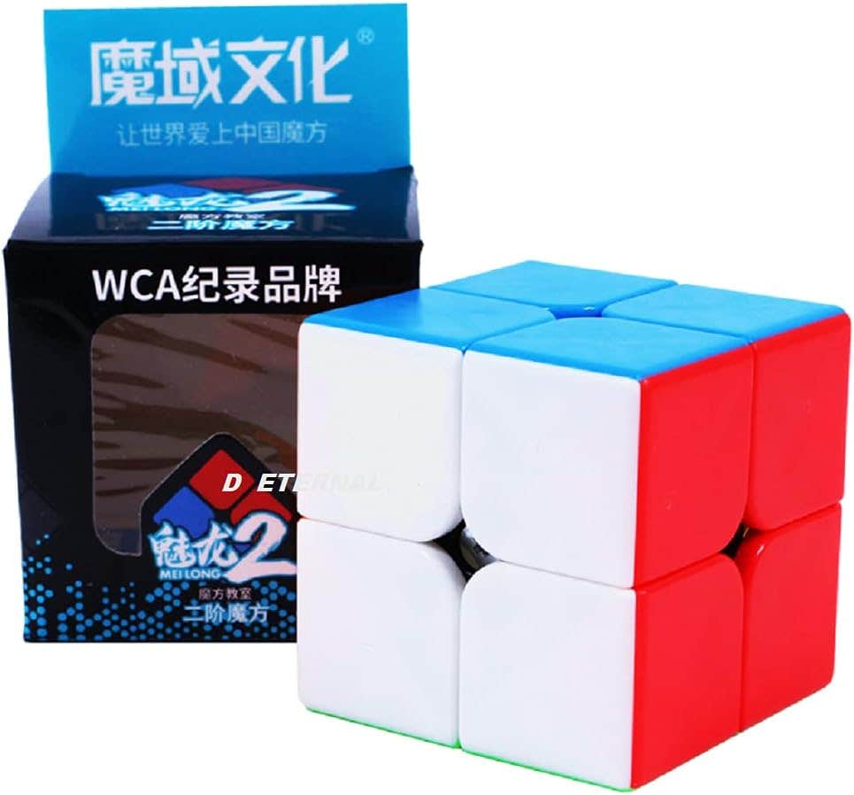 D Eternal Magnetic Design Plastic Speed Cube Combo Set - Multicolor