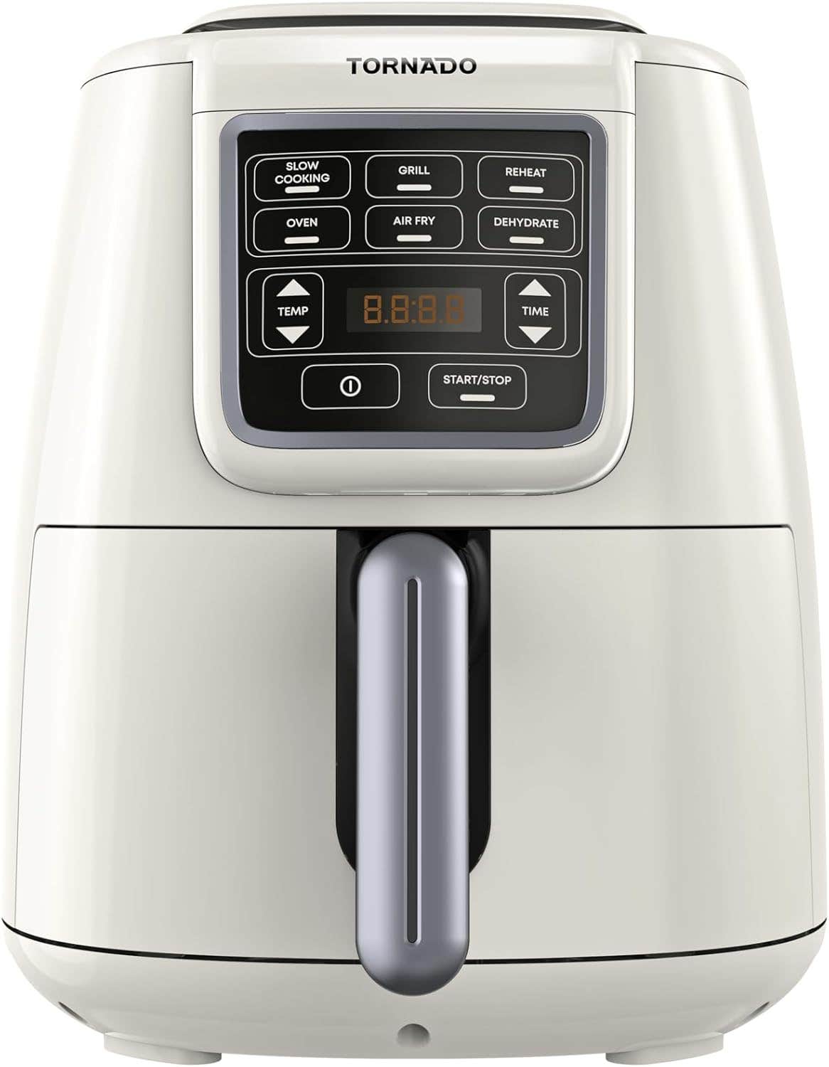 Tornado THF1554DXLCS Oil-Free Fryer, 4 Liters, 1550 Watts - Cream