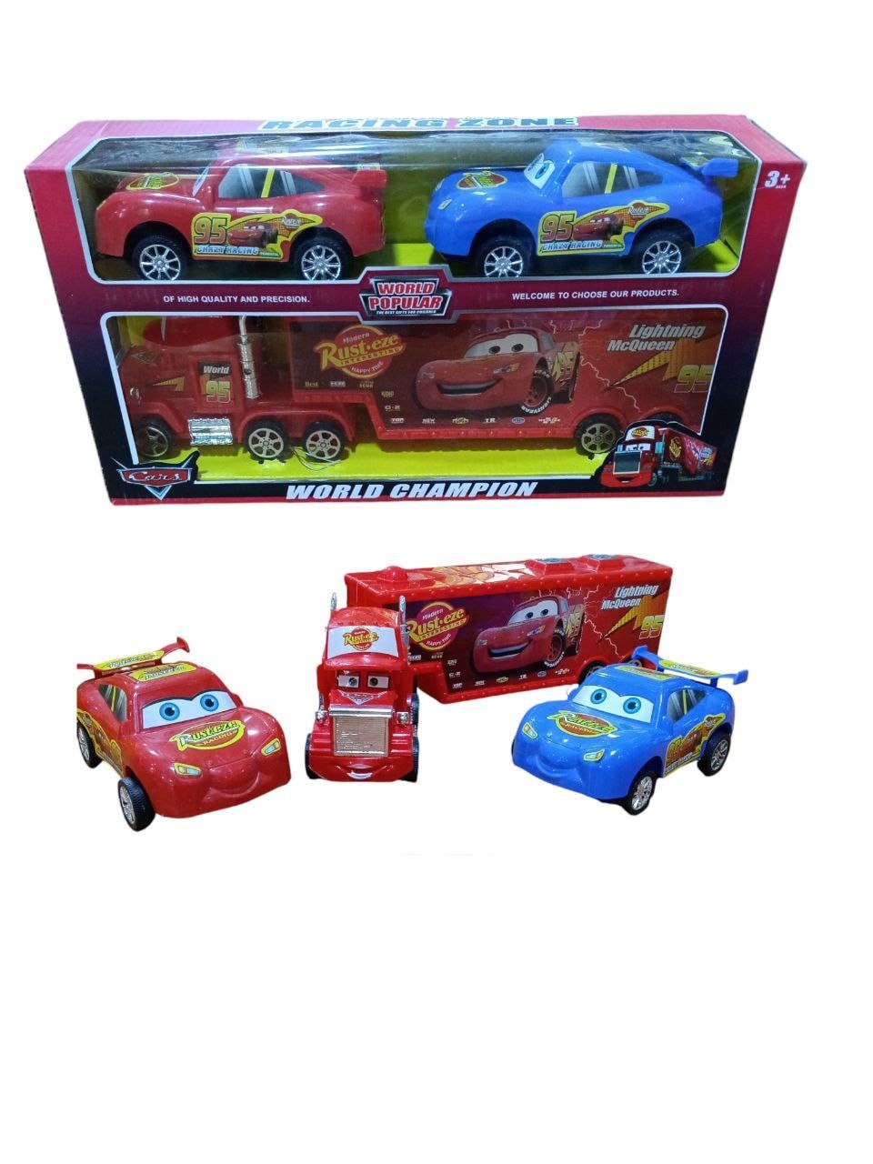 Alsafwa T-351 Cars Truck Toy for Boys - Multicolor