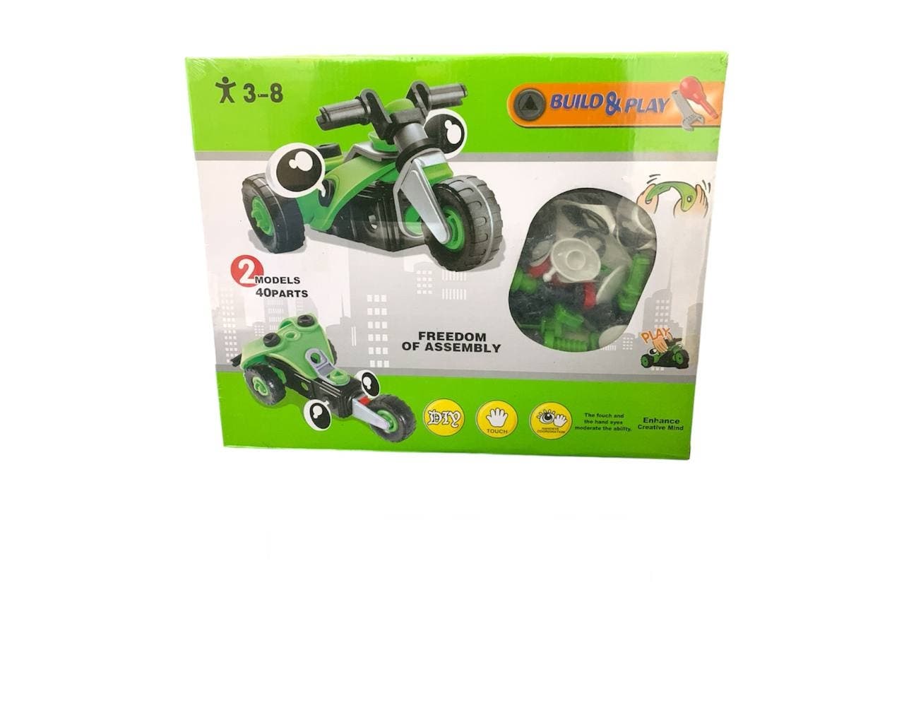 Alsafwa W56-16 Meccano Build Two Models Set for Unisex Children - Multicolor