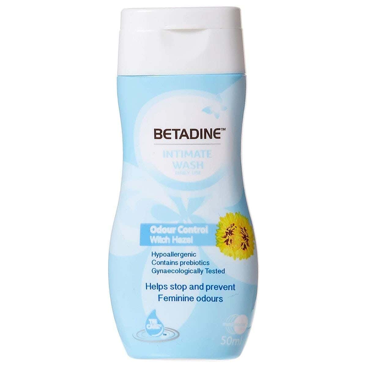 Betadine Sensitive Wash To Eliminate Odor, Betadine, For Women, 50 Ml
