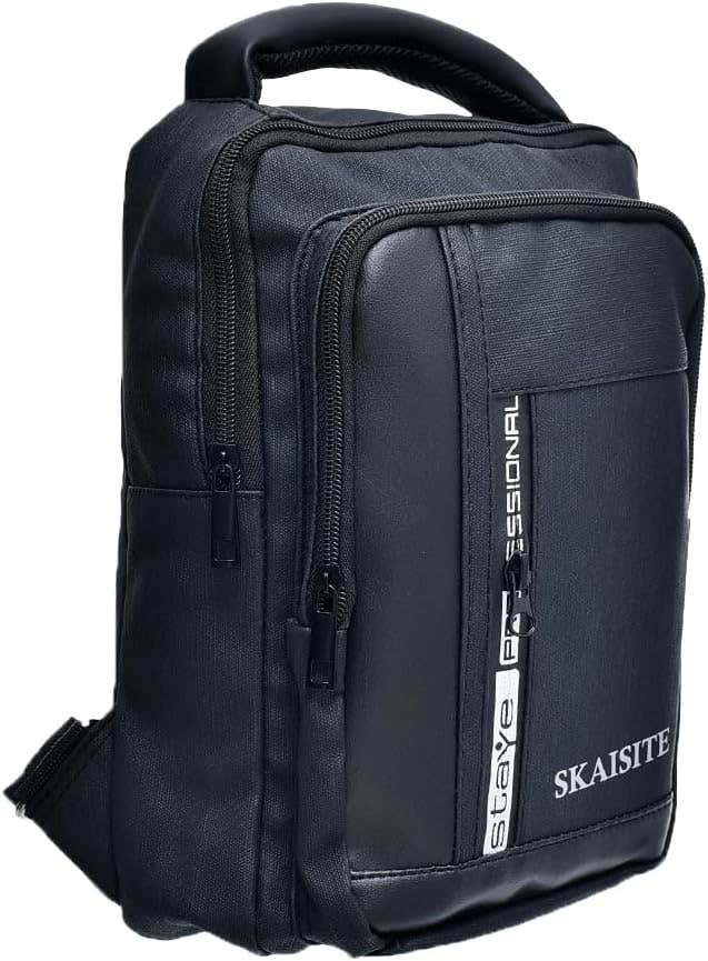 USB Charging Waterproof Travel Laptop Backpack - Black