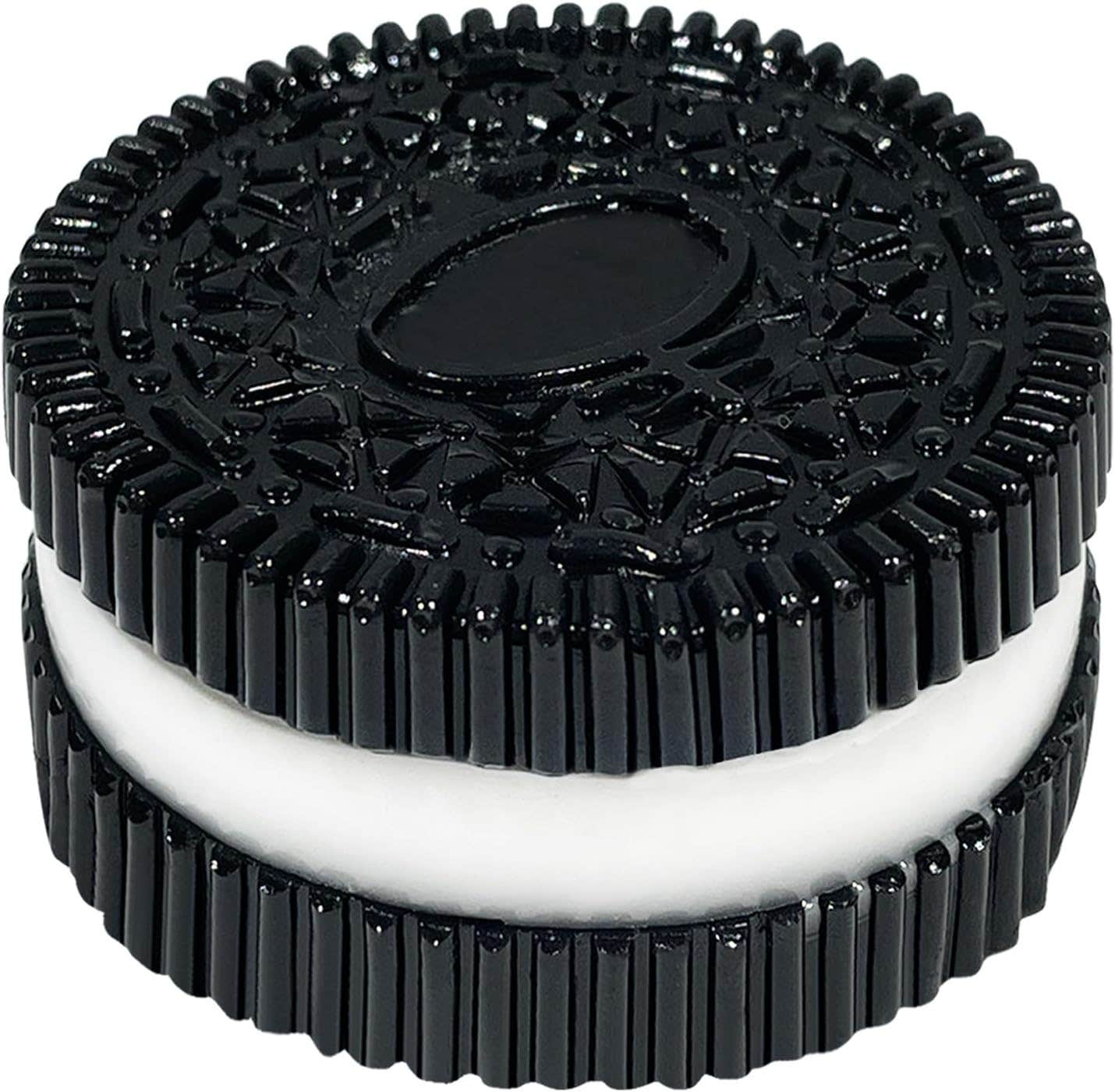 Donciety Stress Relief Design Silicone Squeeze Toy - Black White