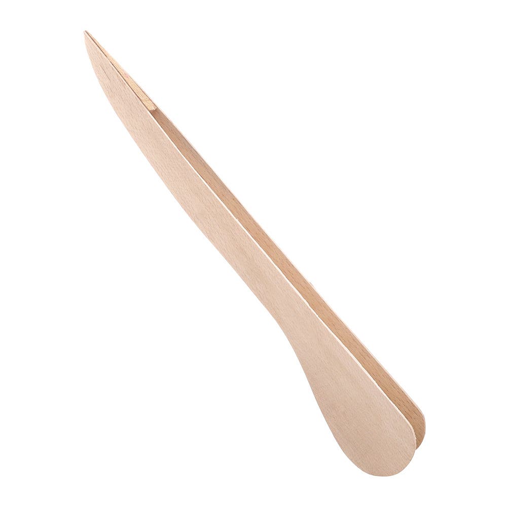El Zahra Food Tong, 35 Cm - Wooden