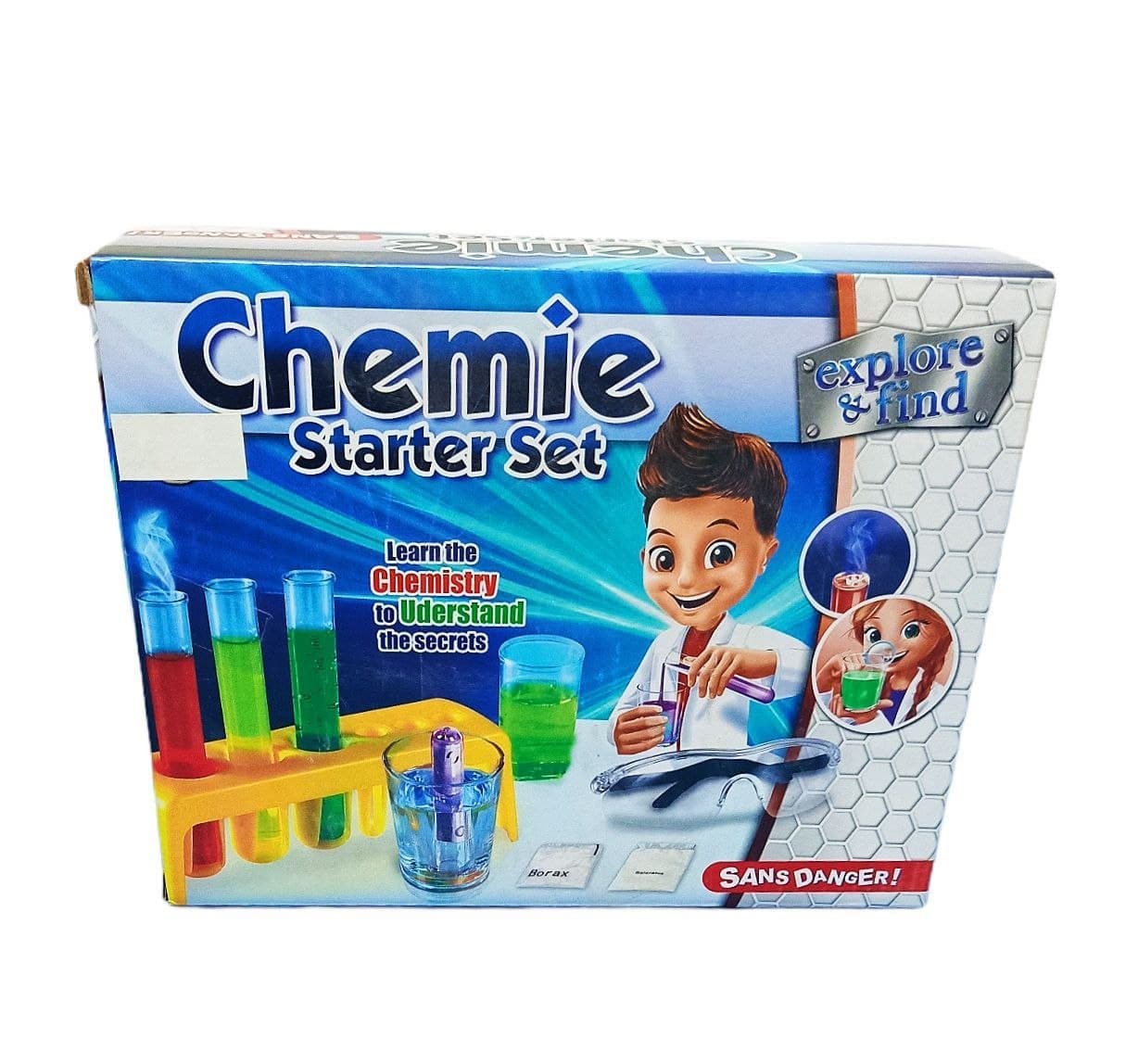 Alsafwa W57-24 Chemistry Lab Toy for Unisex Children - Multicolor