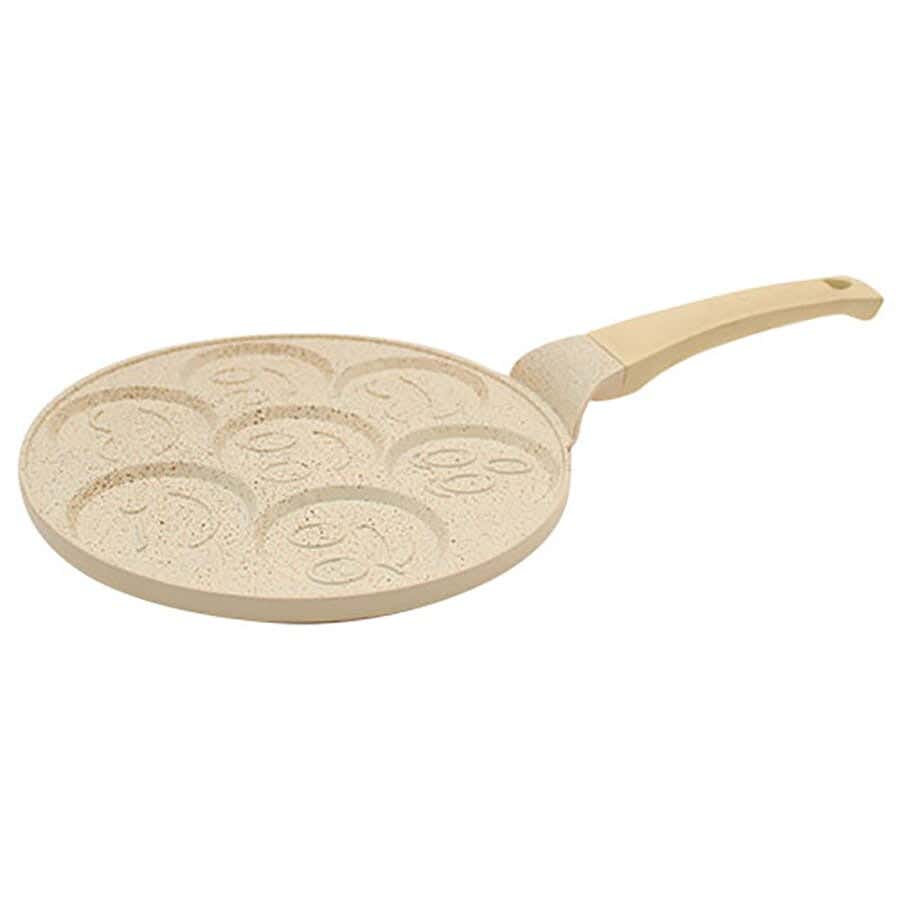 Ceramic frying pan, 26 cm - Beige