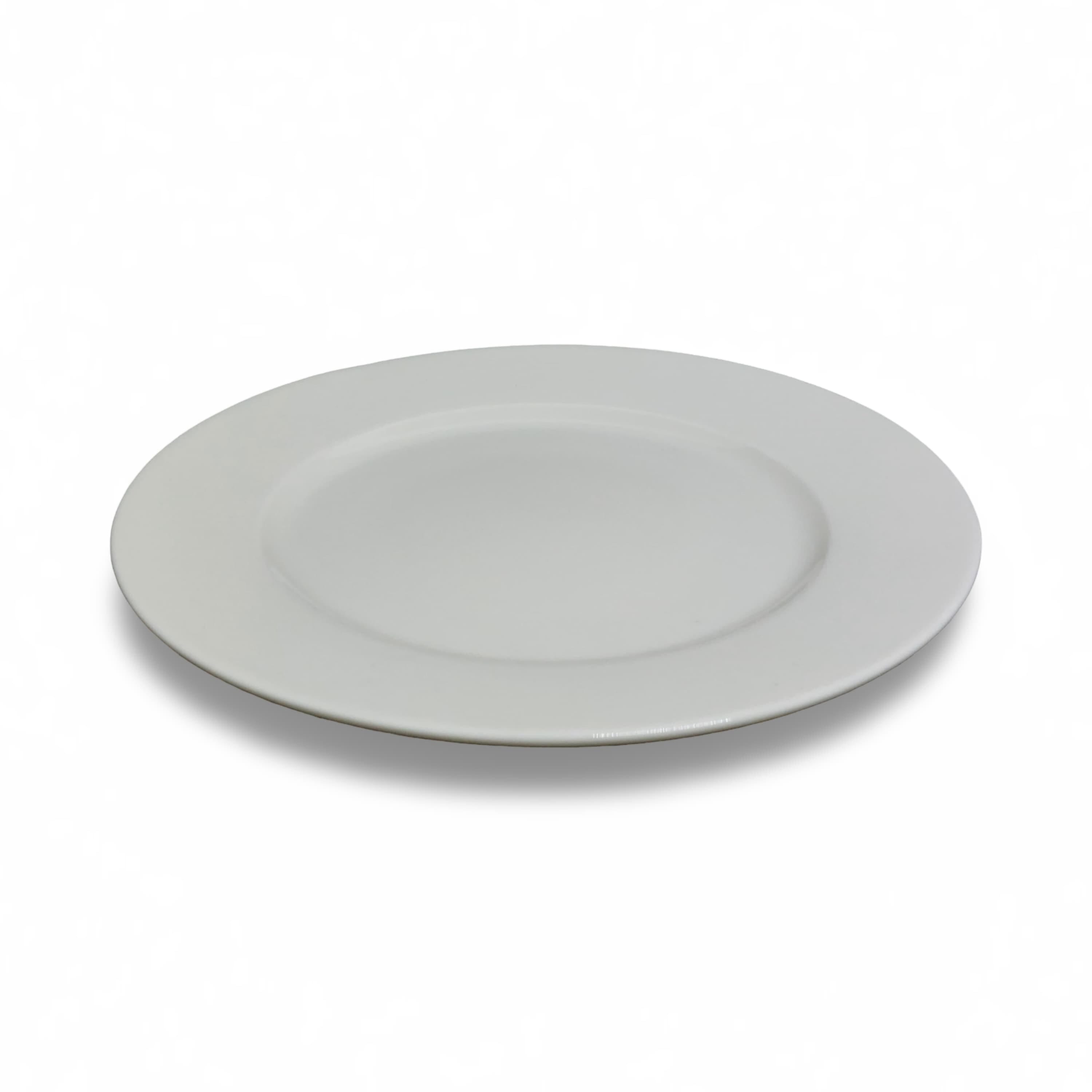 Porcelain serving dish, 19 cm - white
