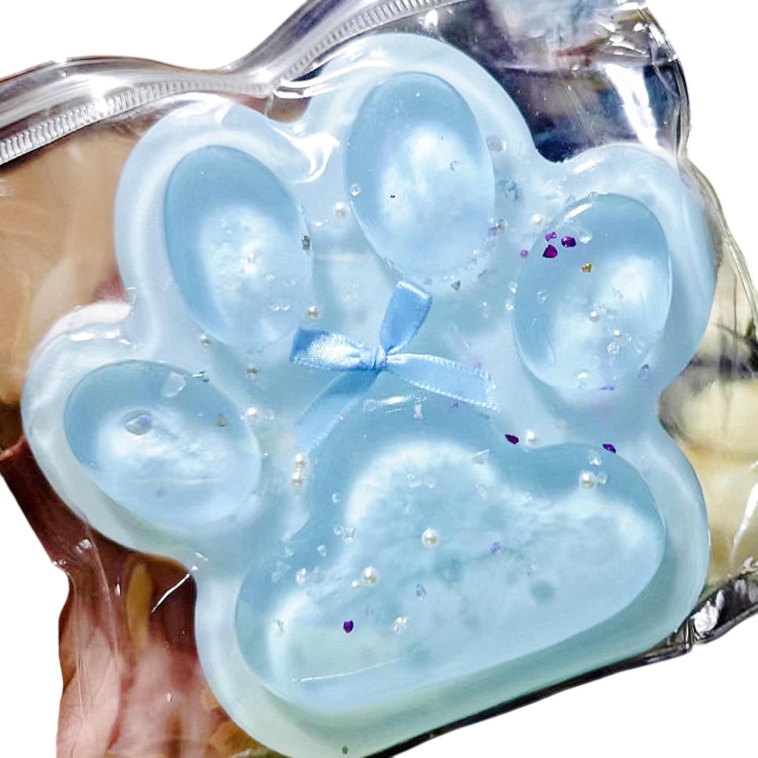 Titata Stress Relief Design Silicone Squishy Toy - Blue