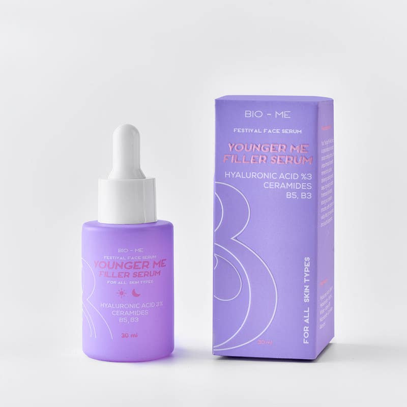 Festival Filler Hyaluronic Serum for Moisturizing, Skin Radiance and Facial Lifting, 30 ml, for Women