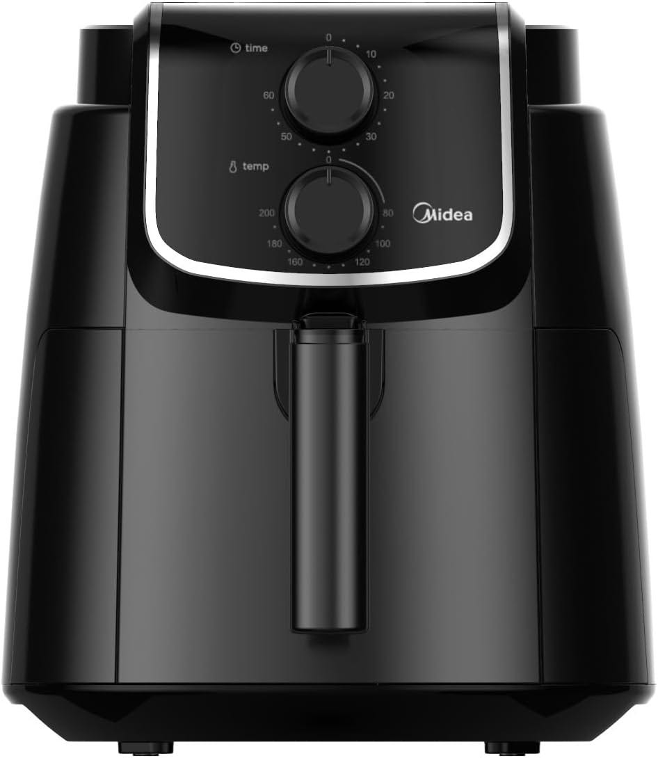 Midea MF-TN40D2 Mechanical Air Fryer, 1500 watt, 4 Liter - Black