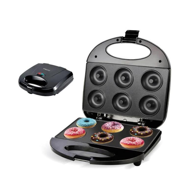 Sokany SK-843 Donuts Maker, 750 Watt - Black