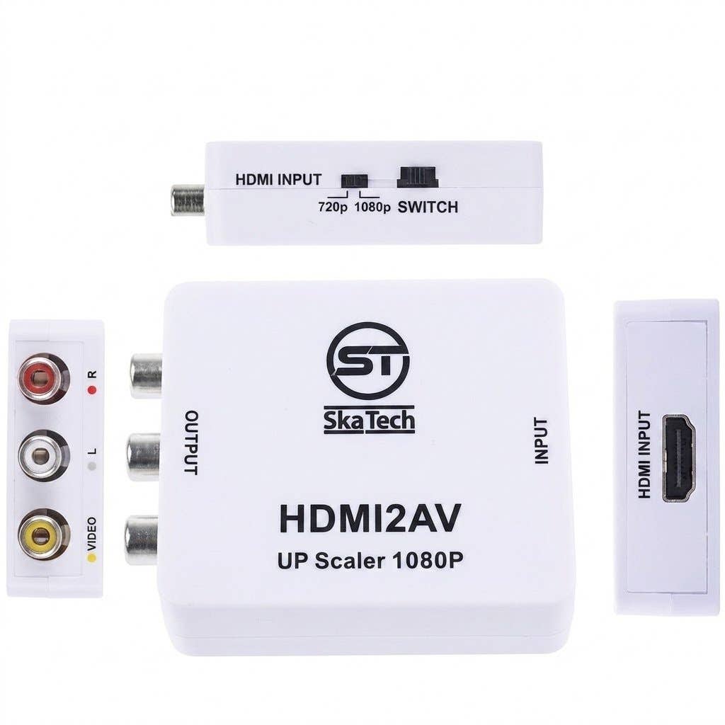 Hdmi To Av Converter With Signal Processing – The Perfect Solution For Poor Rca To Hdmi Cable Quality (Copy)