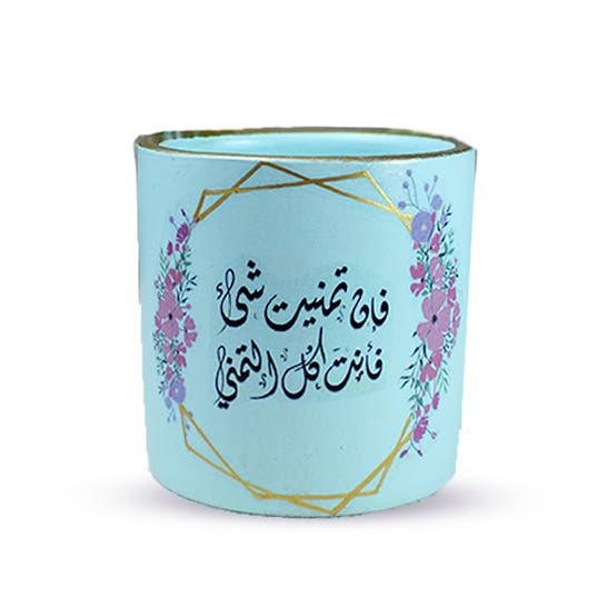 Pottery Plant Pot, One Piece, 10×10 cm - Multicolor