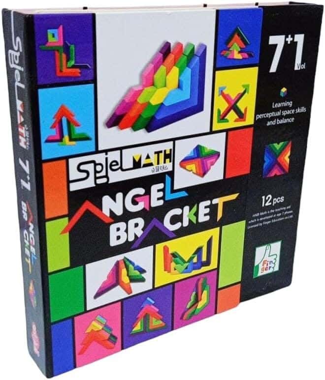 Alsafwa W31-54 Shapes, 12 Pieces - Multicolor