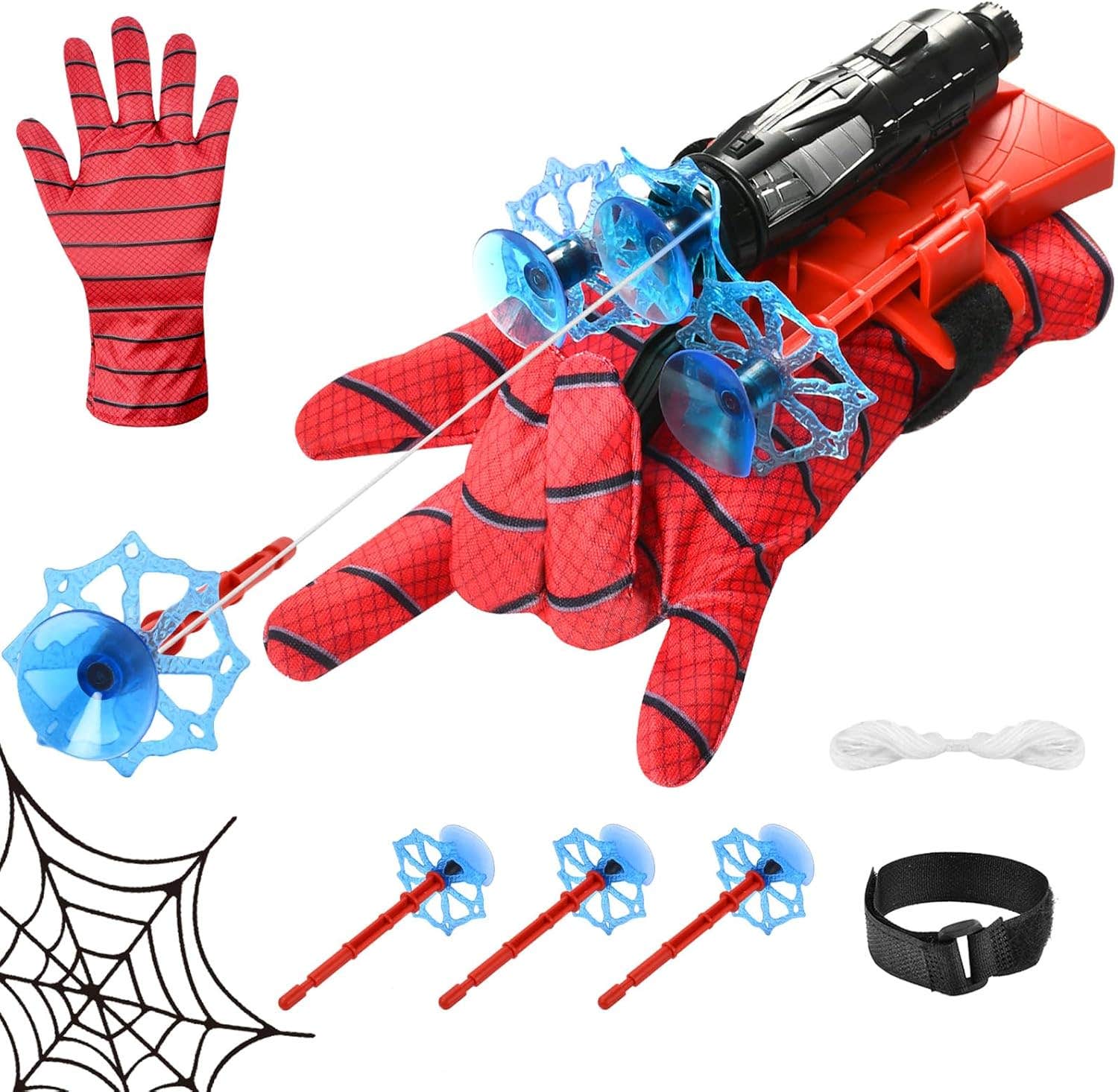 Yulongwu Plastic Launcher Gloves - Red