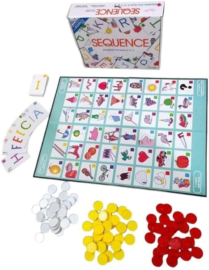 Alsafwa W37-128 Sequential Letters Learning Toy - Multicolor