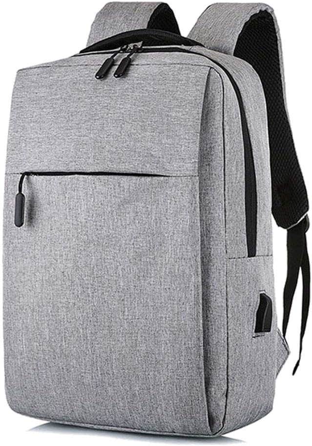 Large Capacity Waterproof Travel Laptop Backpack, 15.6 Inch - Grey