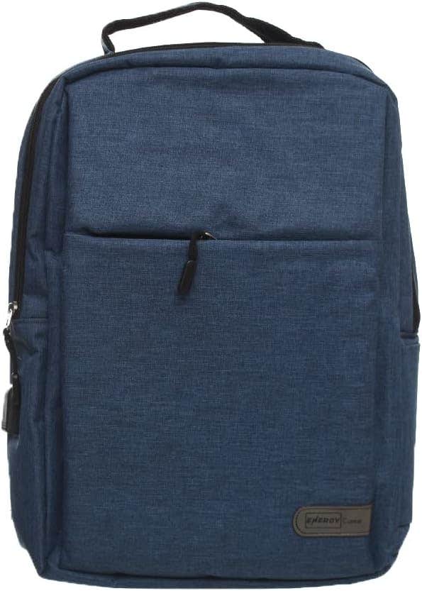 Travel Laptop Backpack - Navy Blue