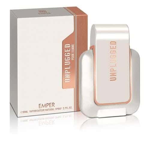 Emper Unplugged Eau De Perfume For Womenn, 80 ml
