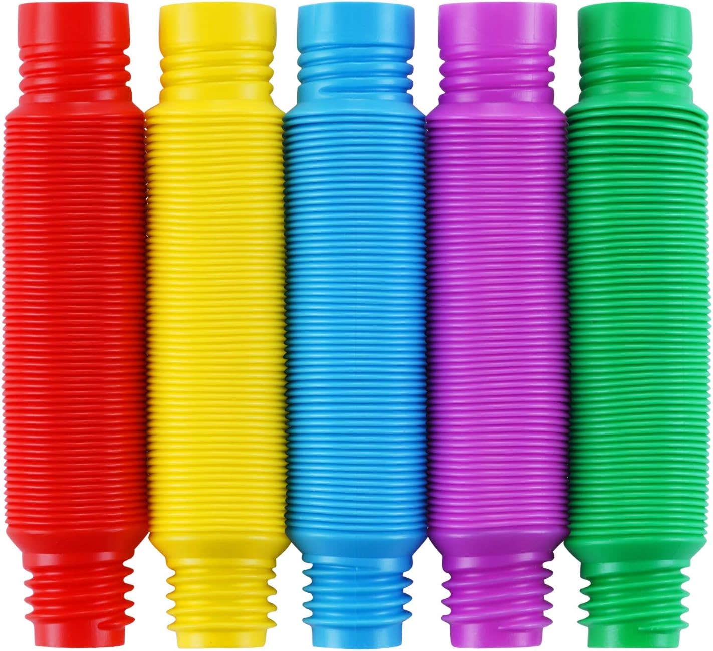 Cvndkn Stretch Design Plastic Sensory Toy, 5 Pieces - Multicolor