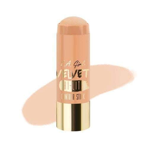 L.A. Girl Velvet Contour Stick Highlighter Gcs583 Cashmere, For Women, 7G