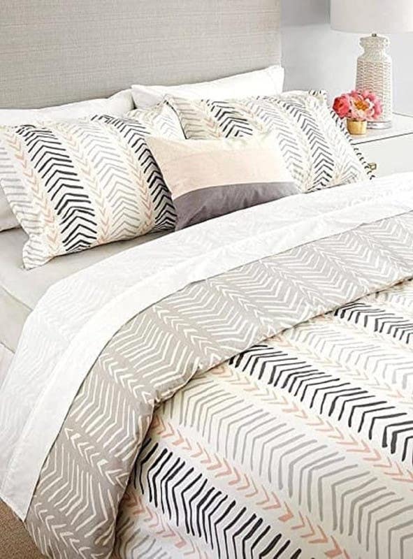 Egyptian Mixed Cotton Comforter, Comfortable, 2.5 x 2.4 meters, 3 Pieces - Multicolor