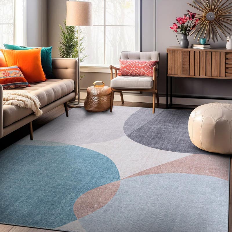 Rectangular Rug Holder, 160x230cm, Velvet - Multicolour