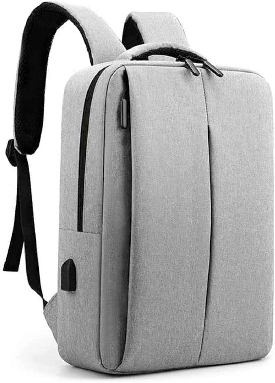 Waterproof Travel Laptop Backpack - Grey