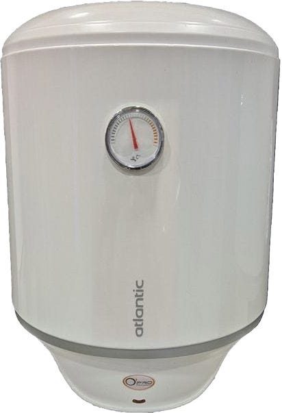Atlantic 8311670 Electric Water Heater, 40 Liters - White