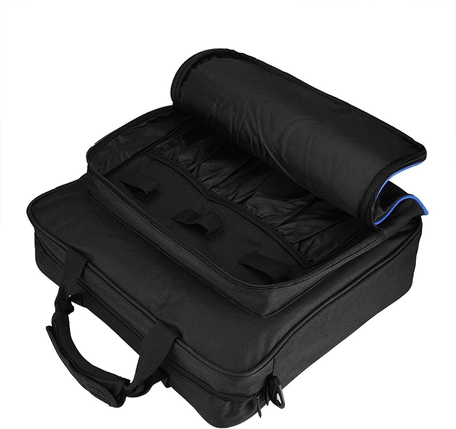 Fosa Protective Durable Nylon Travel Shoulder Bag for PlayStation 4 Pro - Black