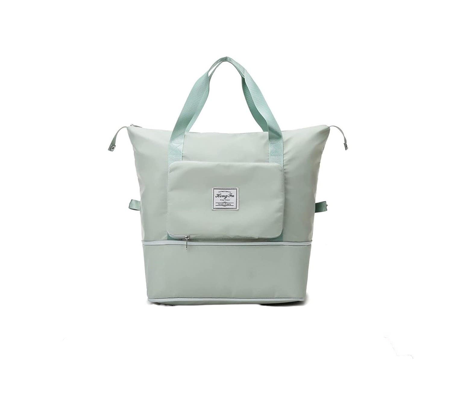 Junde Dry Wet Separated Lightweight Waterproof Travel Duffel Bag, Large - Green