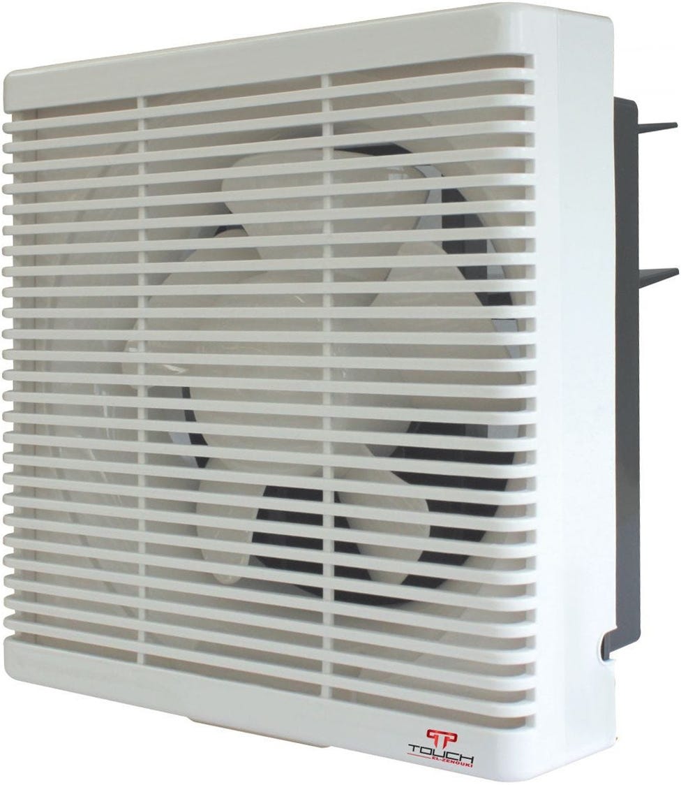 Touch Alzenuki 40207 Exhaust Fan, 25 cm - White