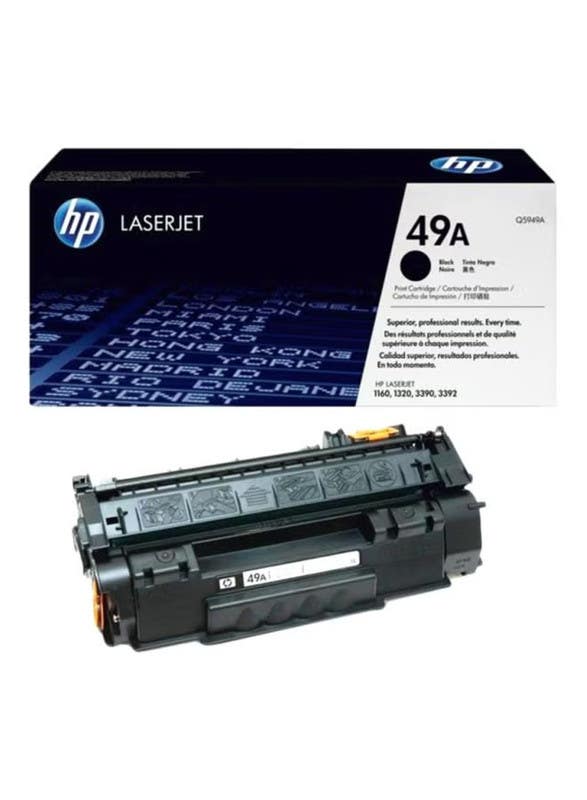 HP LaserJet Toner Cartridge, 49A, Q5949A - Black