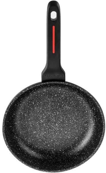 Fagor Alutherm Aluminum Frying Pan, Size 20 cm - Black Red