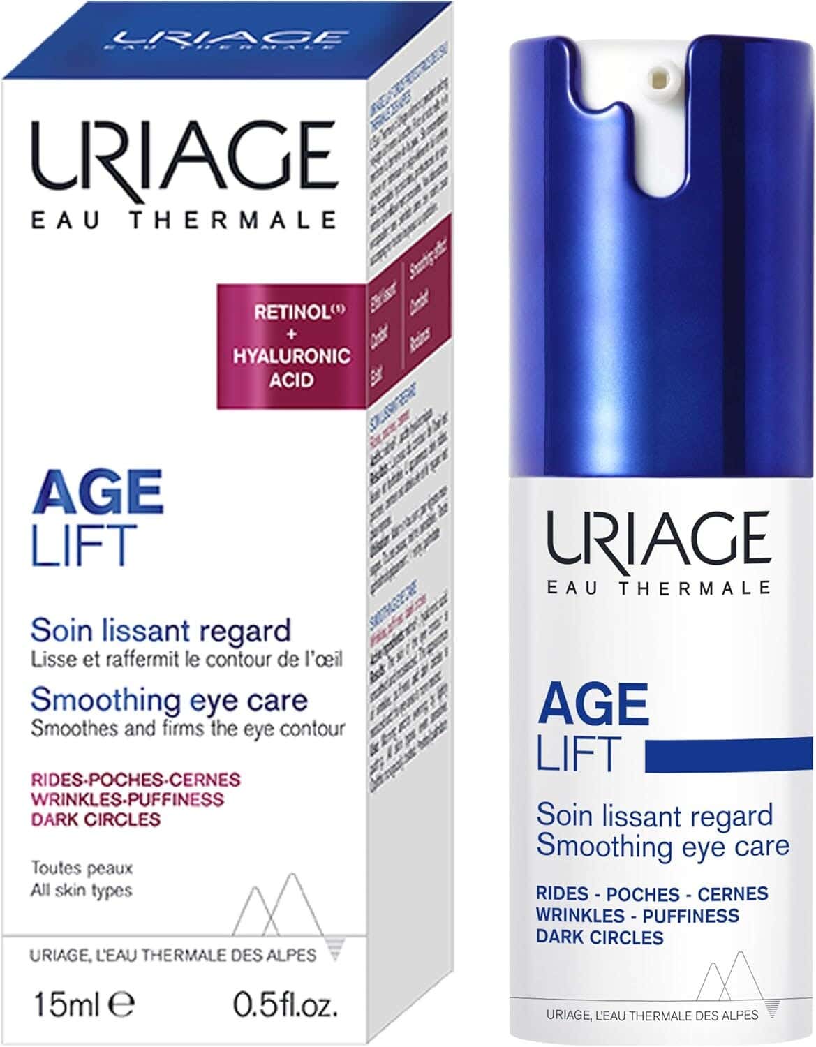Uriage Age Lift Eye Contour Fluid, 15 ml