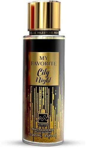 Milestone My Favorite City Night Fragrance Mist For Womenn, 250 ml