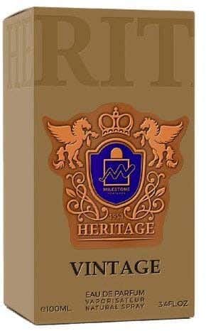 Milestone Heritage Vintage Eau De Perfume For Unisex, 100 ml