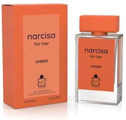 Milestone Narcisa HerAmber Eau De Perfume For Womenn, 100 ml