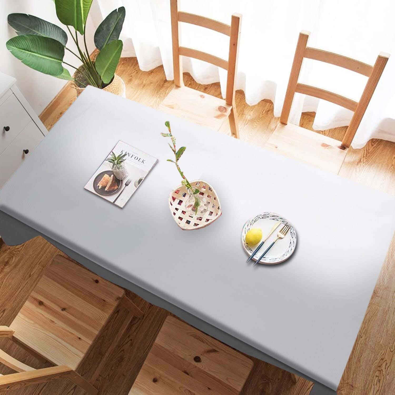 Chanel Tablecloth, 125x200 cm, 300 gm - White