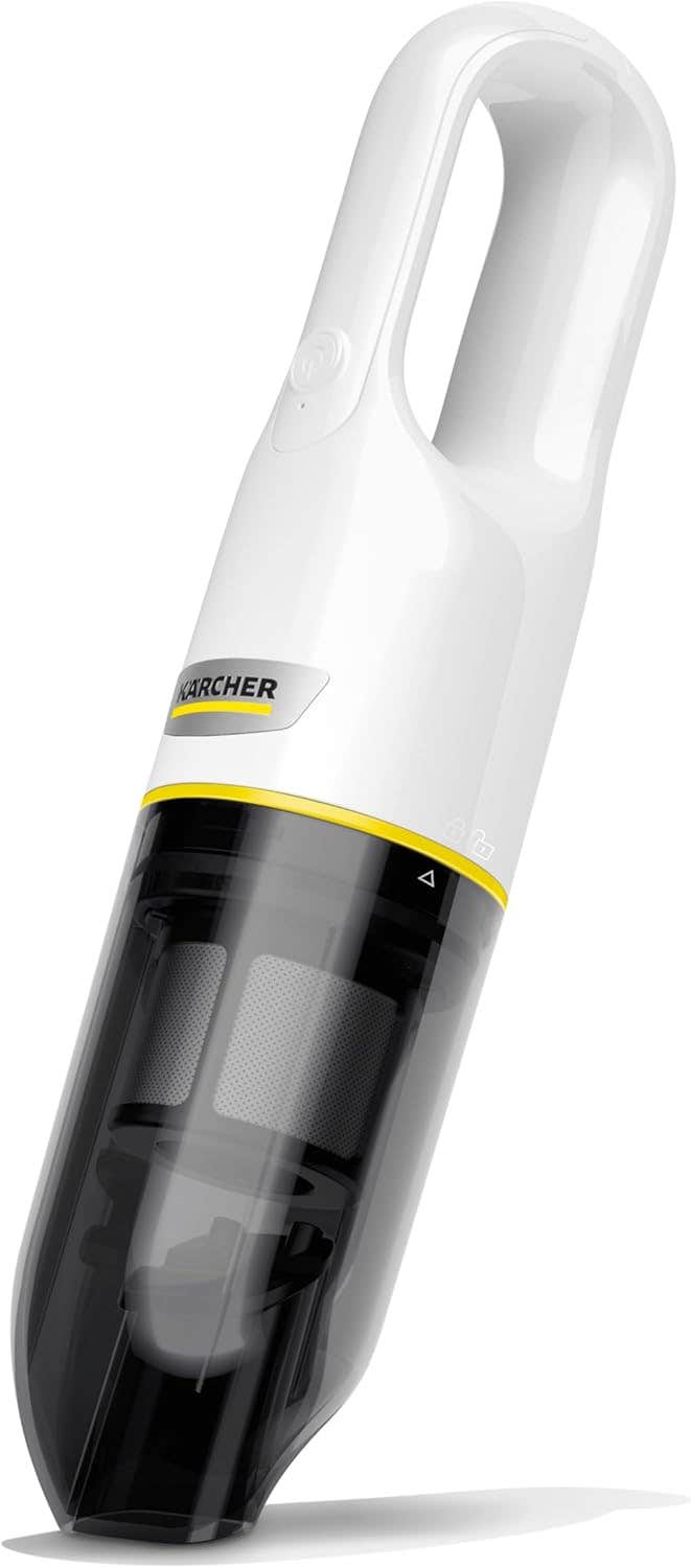 Karcher CVH 2 Cordless Handheld Vacuum Cleaner, 150 ml - White