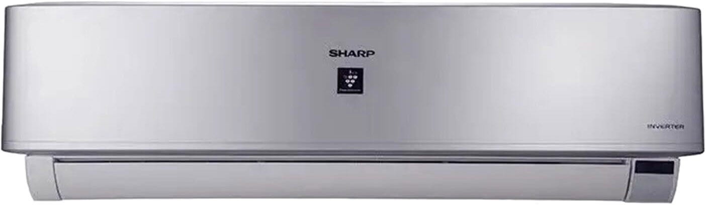 Sharp Digital Split Air Conditioner, Cooling Only, 2.25 HP, Inverter, Plasma Cluster, AH-XP18UHE - Silver