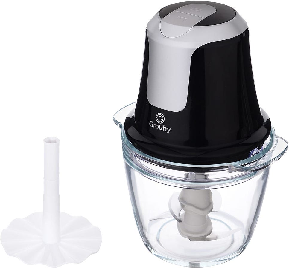 Grouhy GFC500GBS Chopper, 500 watt 1 liter - Silver Black